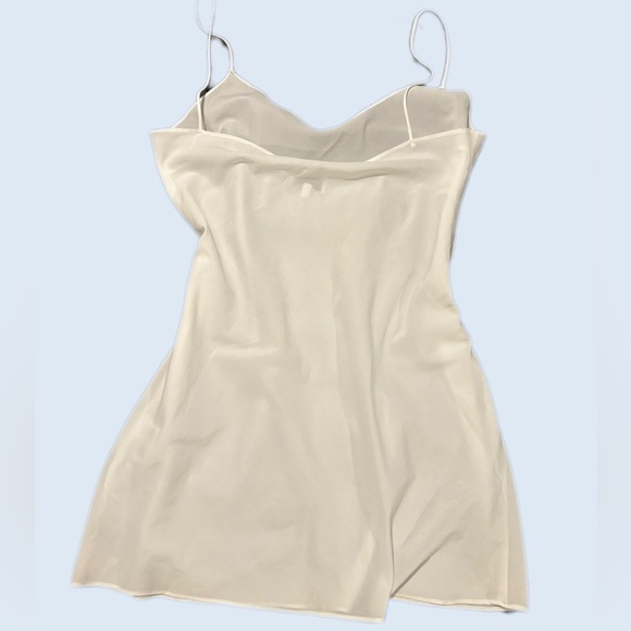 Milly Sheer White Slip Dress - Picture 3 of 7